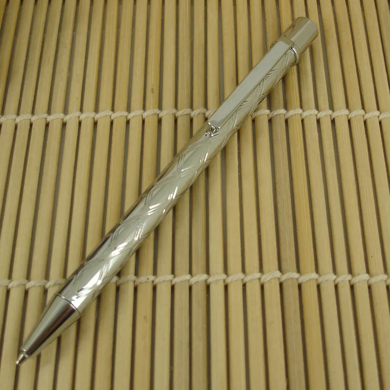 ACMECN уникальная мини ручка под розовое золото Pocke размер ODM Персонализированная рельефная шариковая ручка Милая Серебряная ручка для письма для леди подарки