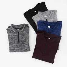 Yuerlian gym с длинным рукавом для женщин укороченный топ для йоги рубашка Высокоэластичный, для фитнеса, спортивные топы для бега, быстросохнущая рубашка рубашки для тренировки