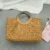 Travel Tote mujer bolsos de lujo mujeres bolsos diseñador embrague bolsa ratán bolso mujer bolsa de playa de paja torebki damskie tejido 30