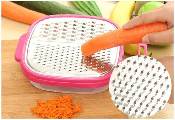 

10pcs New Vegetable Shredder Cutter Peeler Vegetable Grater Julienne Slicer Stainless Steel Blades Kitchen Tool Multifunctional