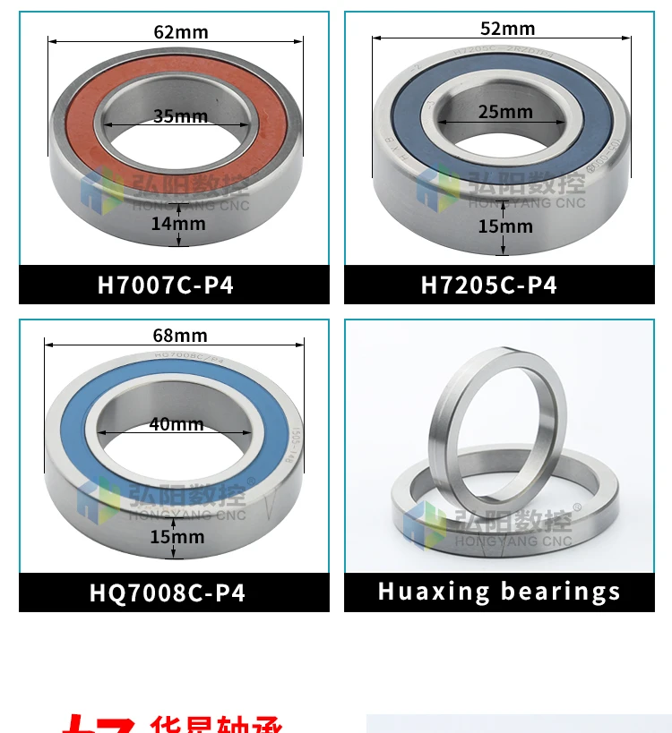 HXB подшипник P4 P5 класс 7002/7003/7004/7005/7006/7007/7008/203/7204/7205/7206 шпинделя аксессуары подшипник