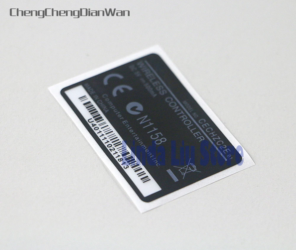 2pcs/lot back label Housing Shell Sticker Wireless Handle Label For PS3 handle Controller | Электроника