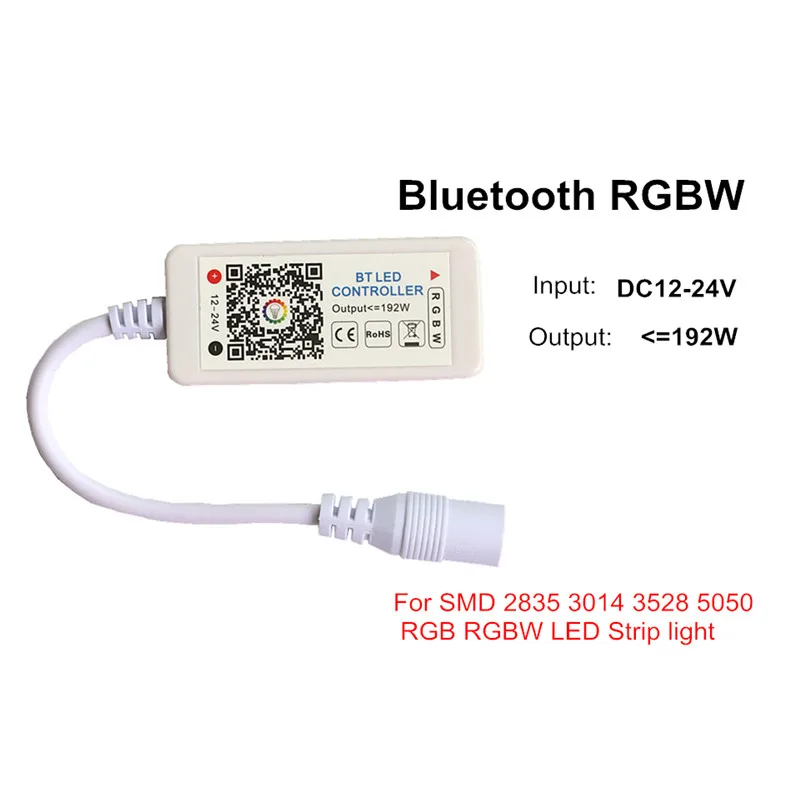 Bluetooth, Wi-Fi, светодиодный контроллер для 5V 12V 24V SMD 2835 3014 3528 5050 5630 WS2811 WS2812B SK6812 один Цвет RGB/RGBW Светодиодные ленты