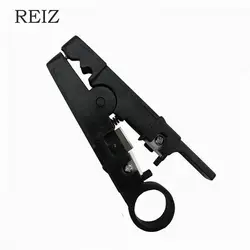 REIZ Высокое качество Портативный кабель для зачистки линии инструмент провода резак обжимной инструмент кабель зачистки резак Professional Cutter