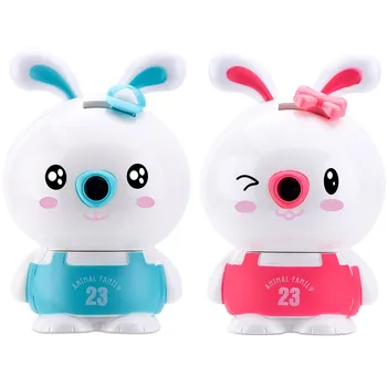 

Deli Little Rabbit Pencil Sharpener Mechanical Pupil Multifunctional Labor-saving Pencil Sharpener Student Pencil Knife For Gift