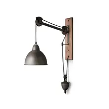 Бар деревенский Шпиндельный шкив настенный светильник E27 светодиодные лампы Arandela винтажный промышленный светильник Кофейня Ретро настенный светильник бра