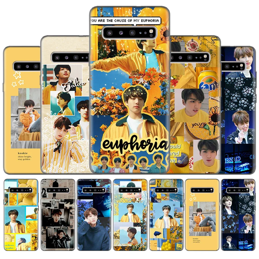 

Silicone Case Cover For Samsung Galaxy S10 S10e 5G S9 S8 J8 J6 J4 Plus 2018 M40 M30 M20 M10 S10+ S9+ S8+ Capa Jungkook Aesthetic
