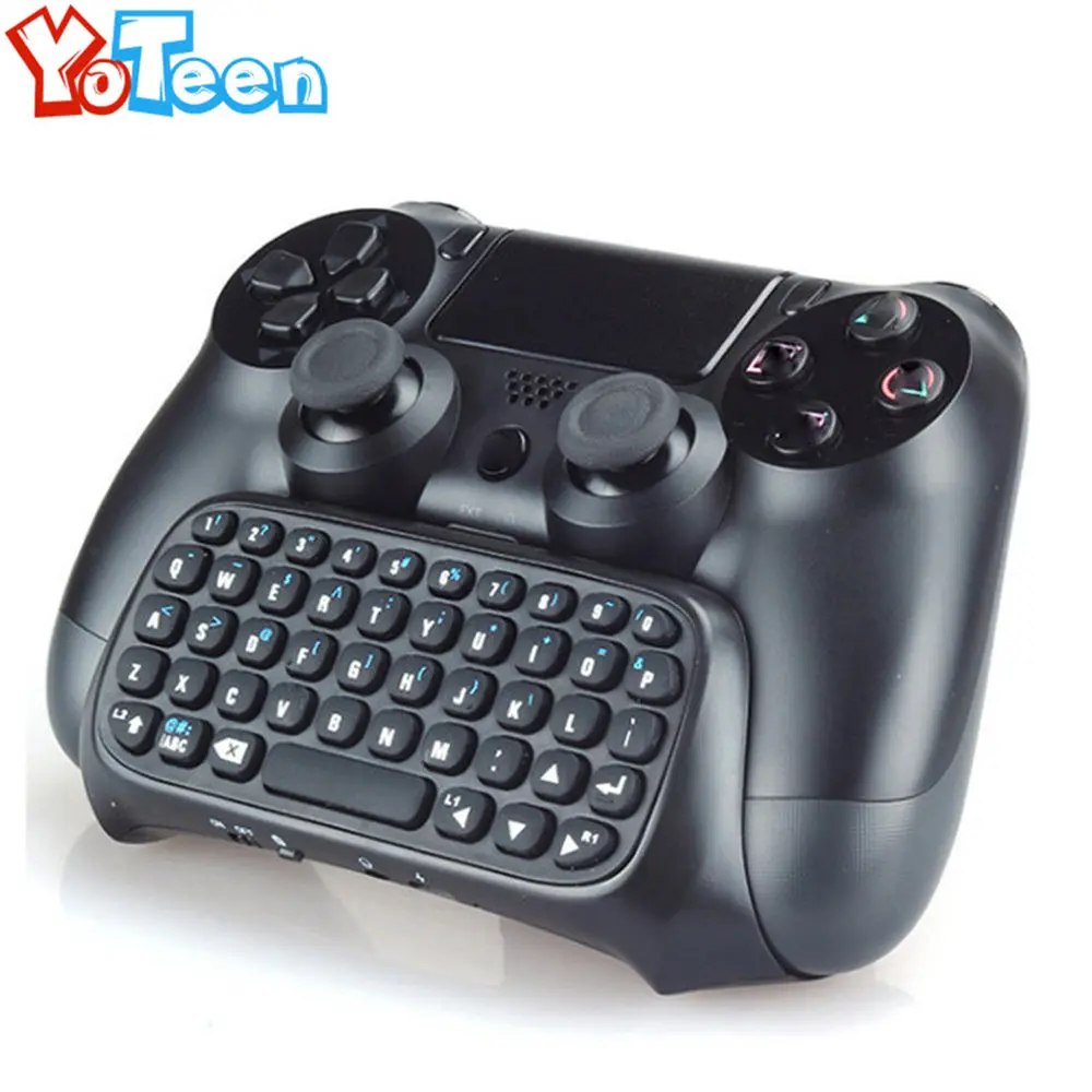 for PS4 Wireless Bluetooth Chatpad Gamepad Game Controller Message