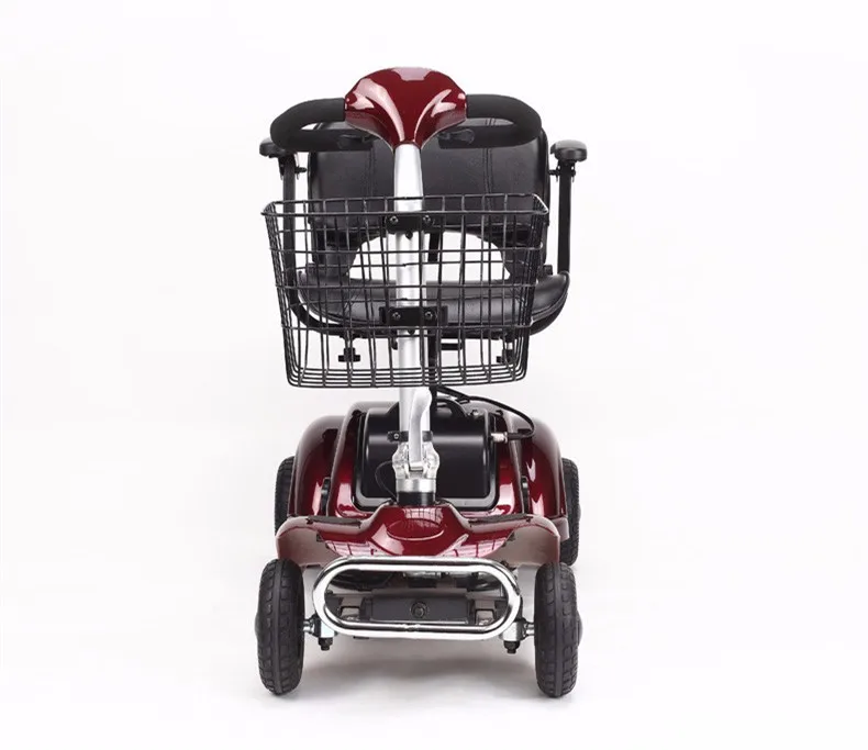 Perfect Mutifunctional Folding  Adult Electric Scooter With Basket Four Wheels Citycoco 1