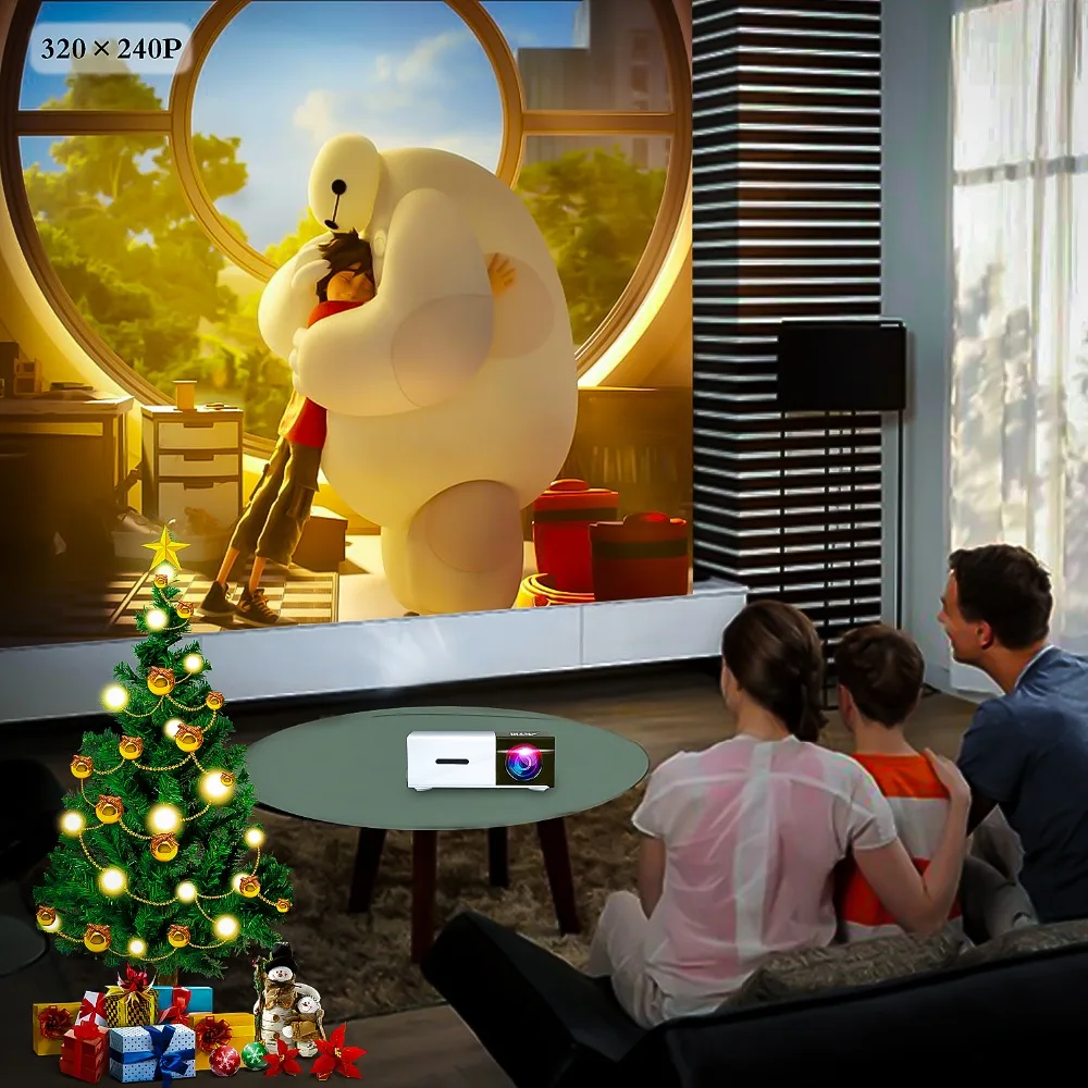 Artlii البسيطة عارض فيديو ، جهاز عرض محمولة ، بيكو متعاطي المخدرات ، LED 320*240 p USB/SD/AV/HDMI للتلفزيون/فيلم/لعبة/التخييم