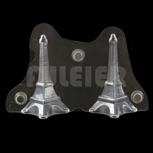 3D Eiffelturm magnetischen Polycarbonat schokoladenform, backformen candy schokoladenform kuchen dekoration gebäck backenwerkzeuge