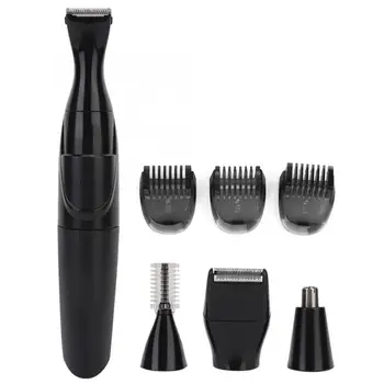

4 In 1 Multi-functional Men Electric Washable Facial Nose Sideburns Trimmer Beard Shaving Tool Set