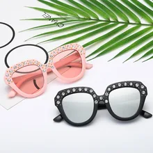 Блестящие солнцезащитные очки со стразами женские квадратные оттенки женские солнцезащитные очки смола линзы очки для пеших прогулок очки для улицы