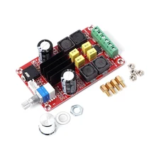 XH M189 TPA3116D2 Digital Power Amplifier Board Dual Channel Stereo Overvoltage Large Capacity Capacitor Audio Amplifier