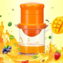 Высококачественный портативный ручной соковыжиматель для лимона мини-соковыжималка для фруктов ручной Лимон Апельсин соковыжималка для цитрусовых большой емкости