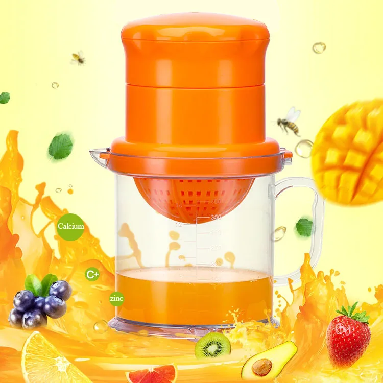 

High Quality Portable Manual Lemon Juicer Mini Fruit Juicer Hand Lemon Orange Citrus Squeezer Big Capacity