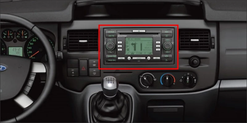 Top YESSUN Wince / Android Car Media Navi System For Ford Tourneo / Transit 2006~2013 CD DVD GPS Player Navi Radio Stereo HD Screen 2