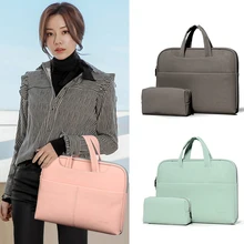 13,3, 14, 15,6 дюймовый Водонепроницаемый чехол-сумка для ноутбука с ручкой для Apple Macbook, Chromebook, acer, Asus, Dell, hp, samsung, sony,-розовый