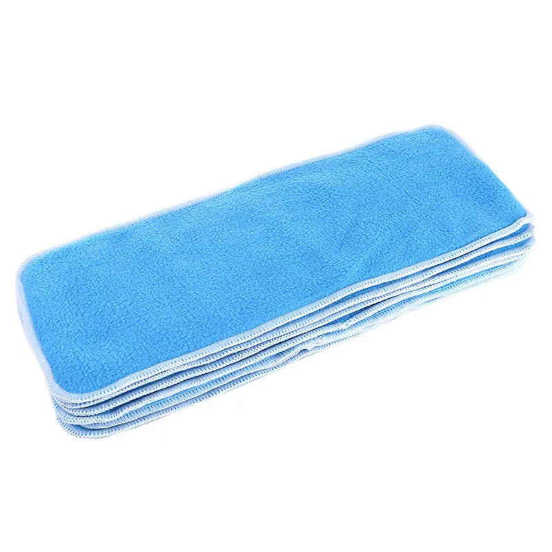 [Simfamily] Новое поступление 1 шт. многоразовый синий флис внутри детский многоразовый подгузник один размер карман ткань пеленки, двойные