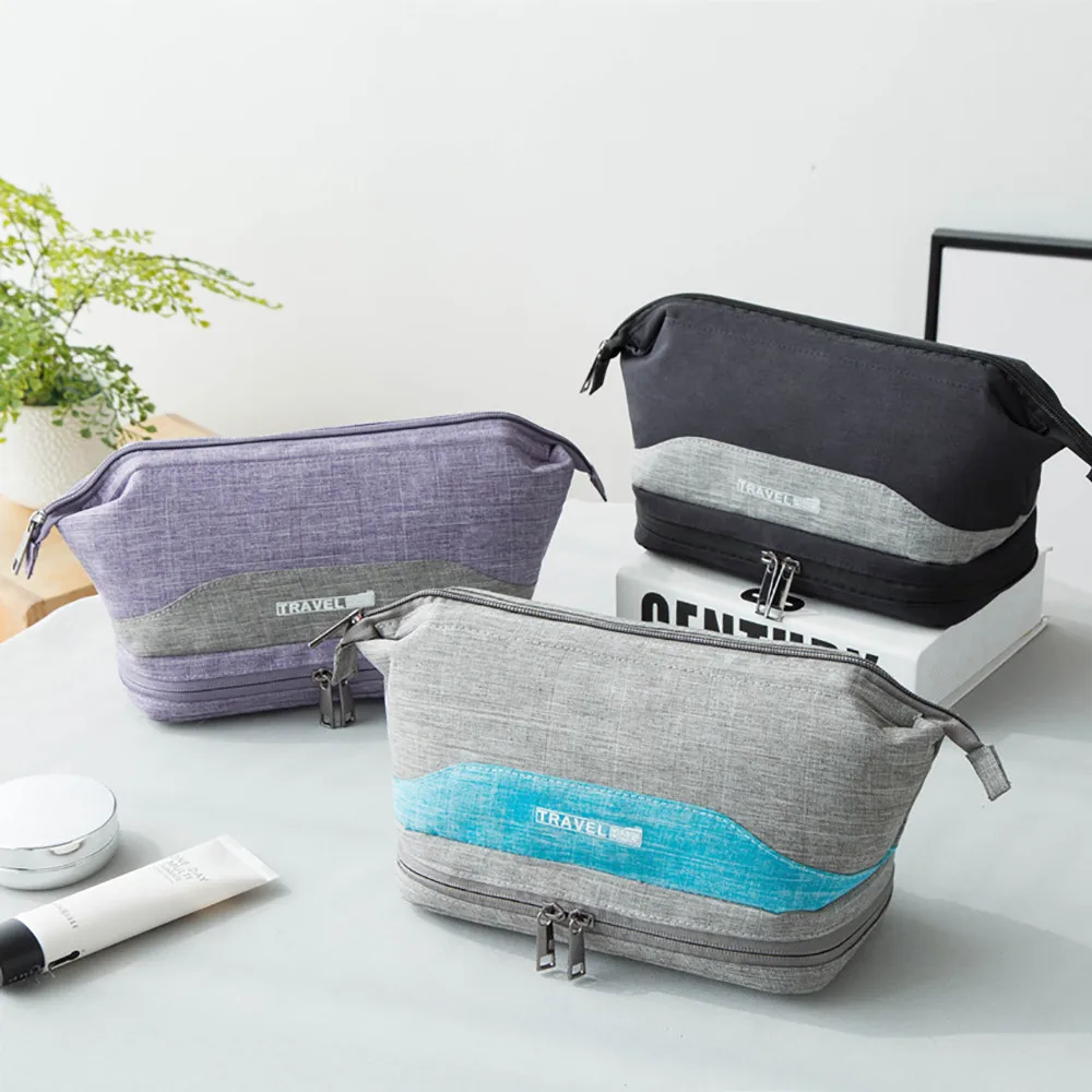 

Men Women Hanging Cosmetic Bag Multifunction Travel Organizer Toiletry Wash Make up Storage Pouch Beautician Makeup Bag C529