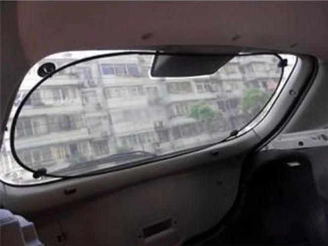 

1x Car UV Protection Sun Shade Curtains Side Window Visor Mesh Cover Shield 50cm