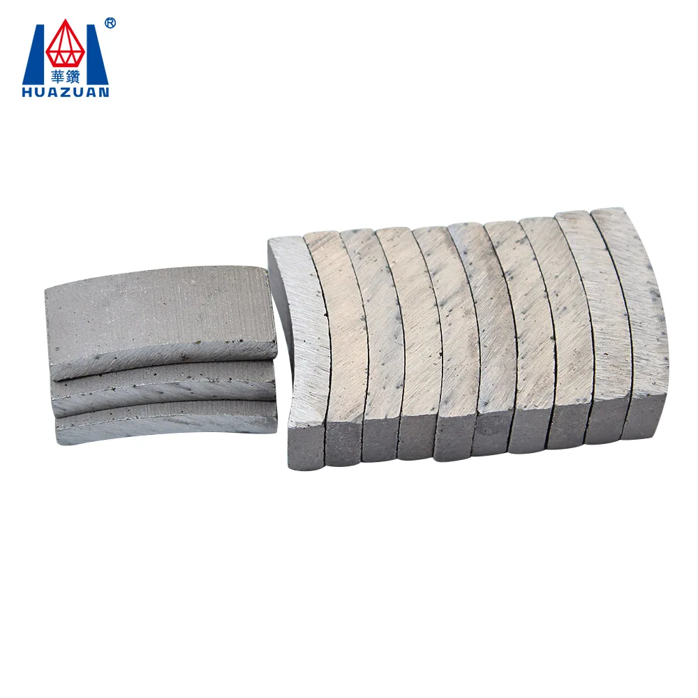 Huazuan острый Тип алмазной коронки сегмент для бетона или бетона с samll стали