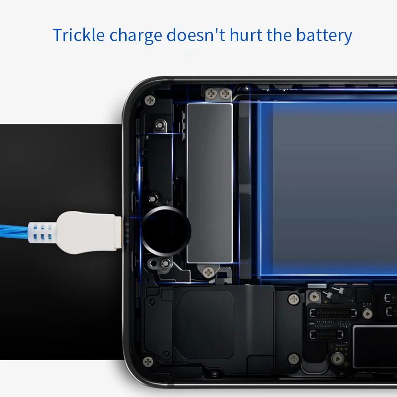 Cherie LED Micro USB кабель для быстрой зарядки C Samsung S10 + Xiaomi Huawei Android и передачи данных Type