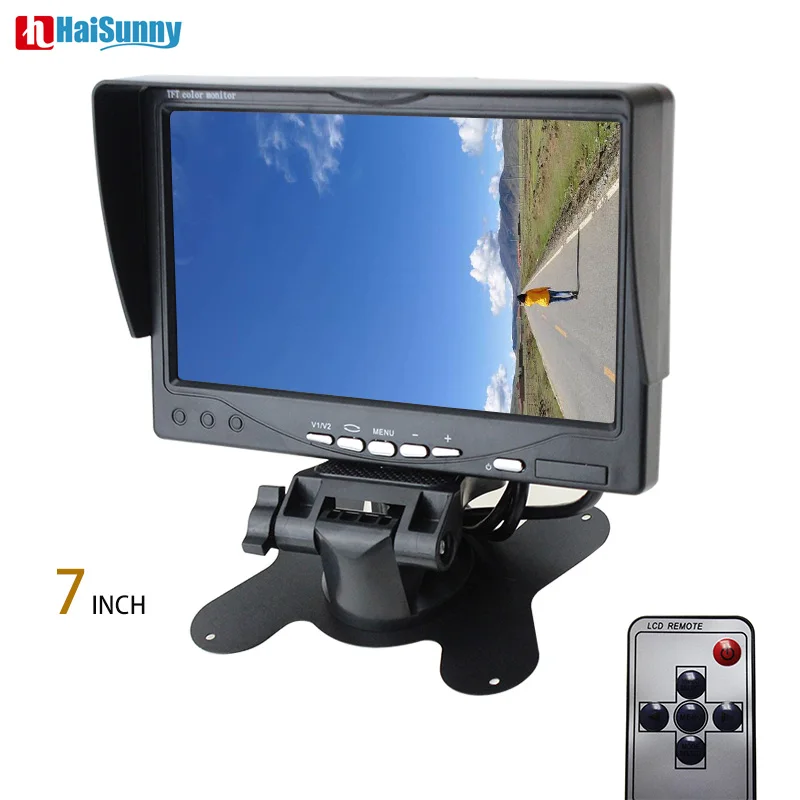 Горячая распродажа! 800*480 7 ''HD цветной TFT ЖК-экран монитор камеры заднего вида 2