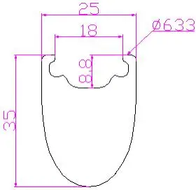 Sale 2019 35mm X 25mm 700c Carbon Clincher Road Bicycle Wheel Rims Bike Rim U Shape TUBELESS READY UD 3K TWILL 12K MATTE GLOSSY 0 Sale 2019 35mm X 25mm 700c Carbon Clincher Road Bicycle Wheel Rims Bike Rim U Shape TUBELESS READY UD 3K TWILL 12K MATTE GLOSSY 0