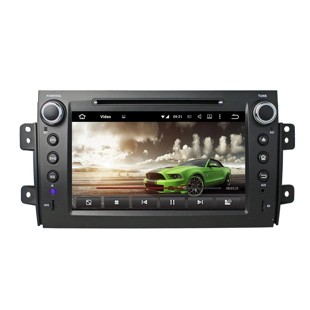 

KLYDE 8" 2 Din Android 8.1 Car Radio For SUZUKI SX4 2006-2012 Car Audio Multimedia Player Stereo 1024*600 DVD Flansh 16GB