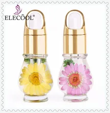 Capa Base de esmalte de uñas acrílicas, imprimación de cutículas, aceite, flor seca, alimentación, Gel de uñas, armadura nutritiva, tratamiento de uñas, Nagel Olie TSLM1
