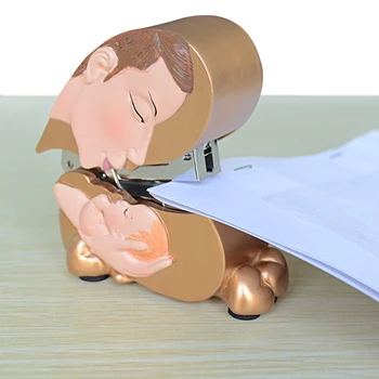 

Giftgarden Family Gift Parents' Love Anniversary Keepsake Desk Decoration Stapler, Staples Included