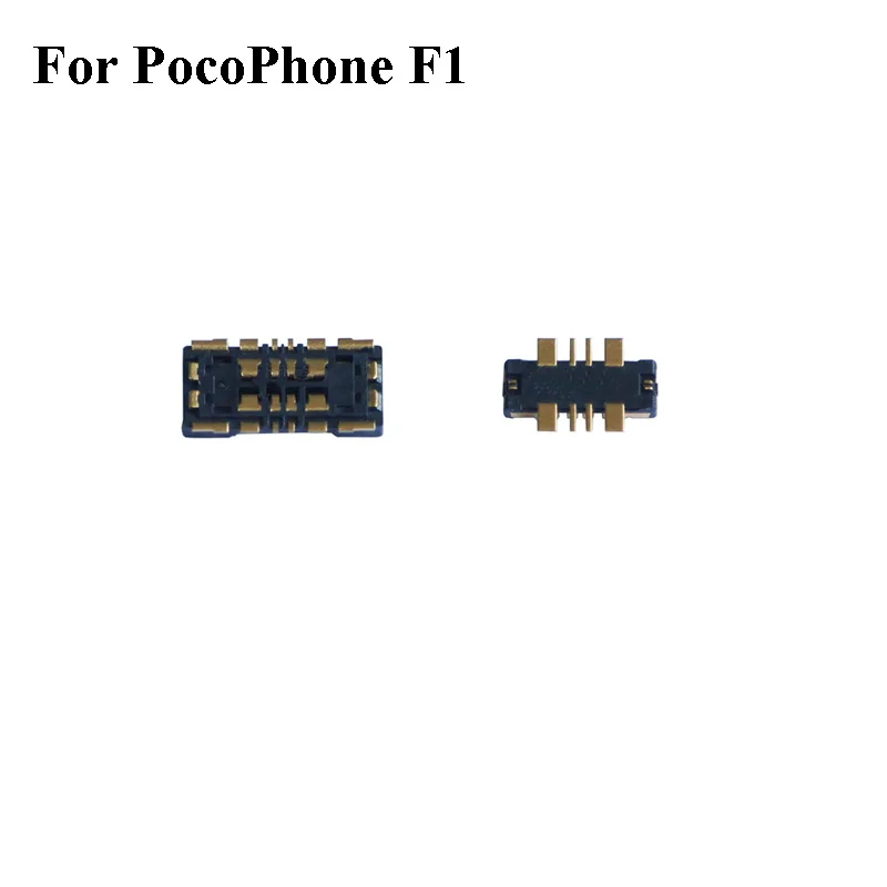 

2PCS New PocophoneF1 Inner FPC Connector Battery Holder Clip Contact replacement on motherboard For Xiaomi Pocophone F1 F 1
