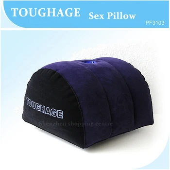 TOUGHAGE Sex Furniture Inflatable Erotic Sex Pillow Multifunction PVC Sex Cushion Machine Pad Adult Sex Toys For Couples PF3103 1