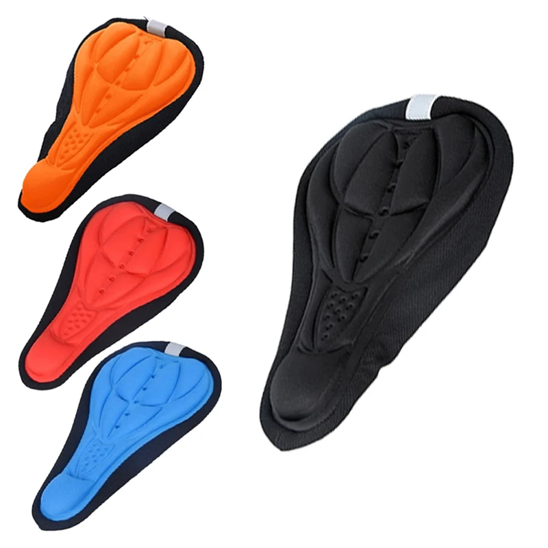 

Mountain Bike Seat Saddle Bicycles Thickened Silicone Front Seat Saddle Cover Silica Gel Bike Saddle Cushion Cover