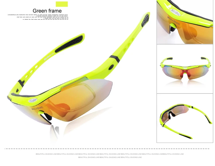 WOLFBIKE женские мужские солнцезащитные очки для горного велосипеда, спортивные очки Moypia, очки для велоспорта, одежда для рыбалки на открытом воздухе