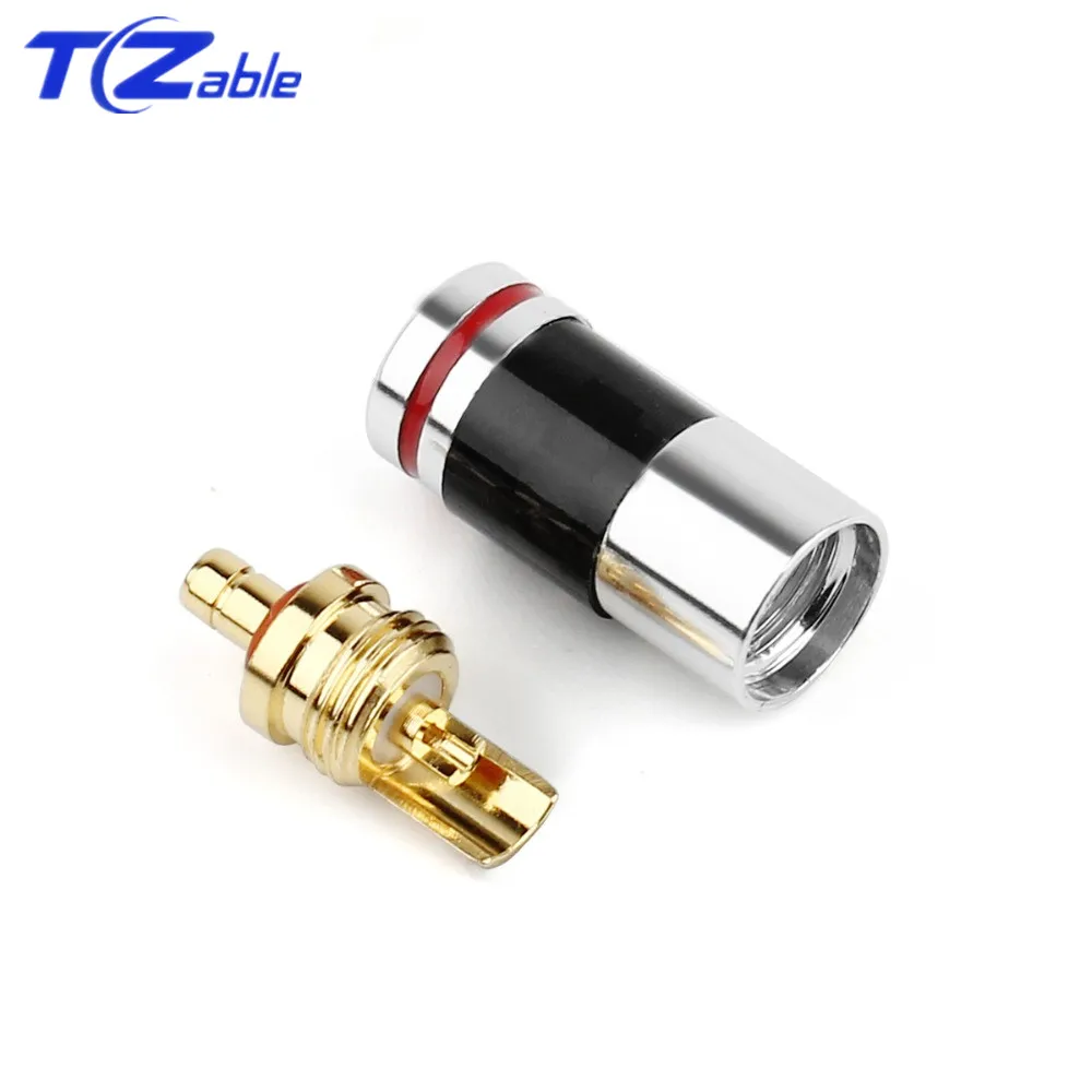 Hifi Earphone Male Pin Adapter Carbon Fiber DIY Audio Jack UE6 Pro IPX Headphone Plug Solder Wire Connector Earphone Plugs DIY