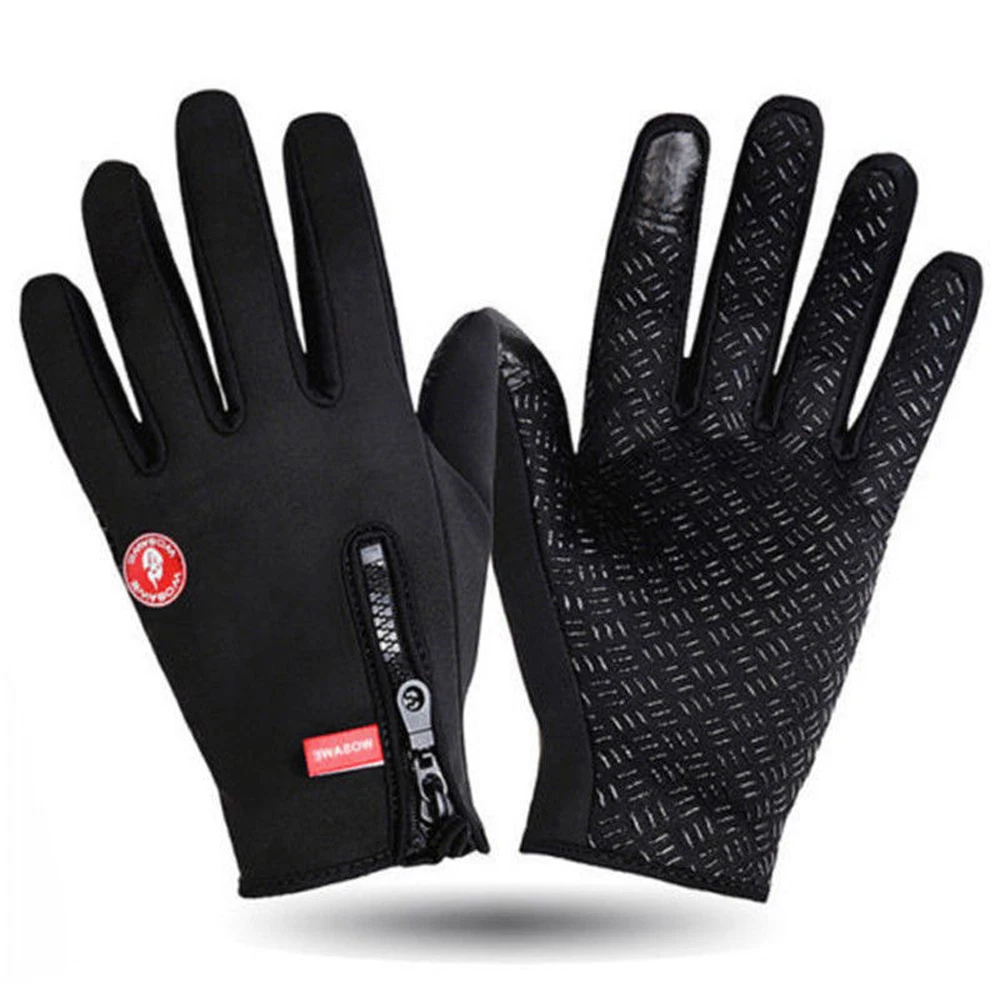 Ветрозащитные водонепроницаемые спортивные перчатки с сенсорным экраном для мужчин и женщин, зимние перчатки для спорта на открытом воздухе, армейские перчатки для бега