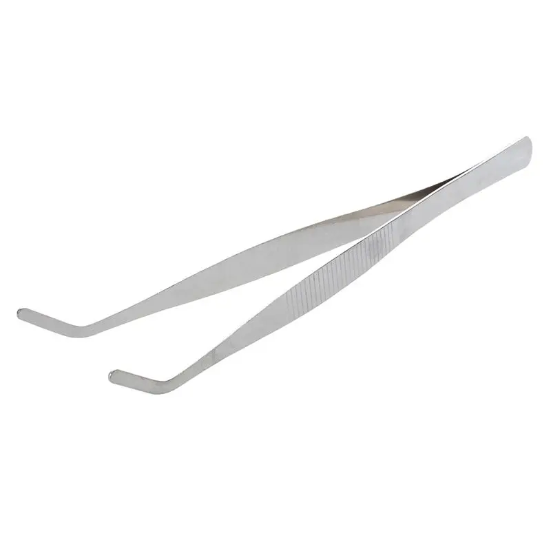 

Stainless Steel Tea Tongs Tweezers 7.3 Inch Long Silver Tone