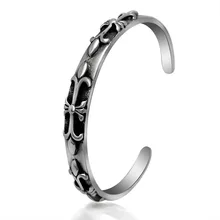Fashion jewelry titanium steel bracelet Punk rock bangles Titanium steel jewelry bangles