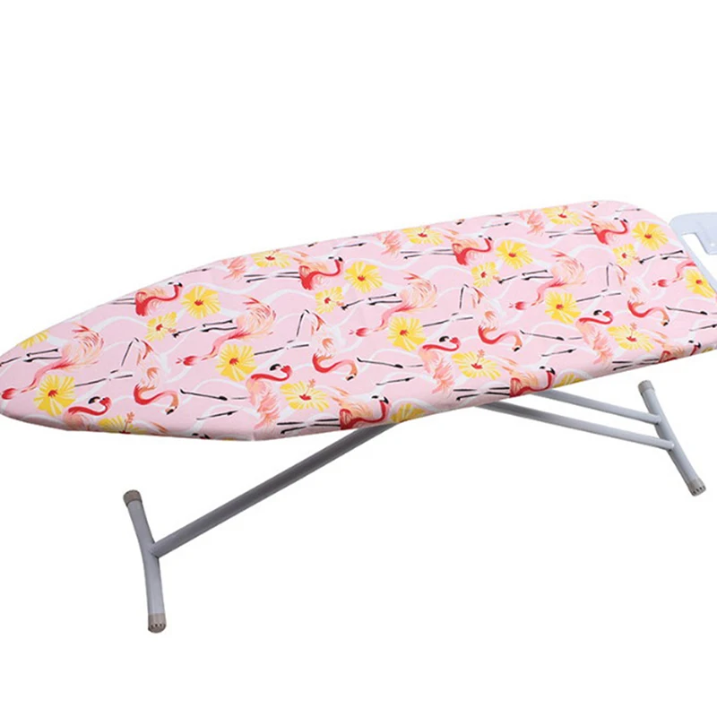 Держатель ткани Фламинго жароупорная доска гладильная экономия гладильный стол с прочным дышащим термостойким покрытием - Цвет: Pink