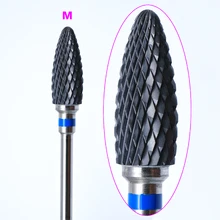 Черный Керамика ногтей сверло электрический ногтей фреза для Маникюр Педикюр Nail Art аксессуары инструмент удалить лак для ногтей