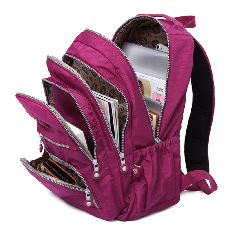 Nueva mochila escolar de moda para niñas mochilas escolares para niñas bolsa de viaje de gran capacidad práctica para niñas A Dos Nueva mochila escolar de moda para niñas mochilas escolares para niñas bolsa de viaje de gran capacidad práctica para niñas A Dos