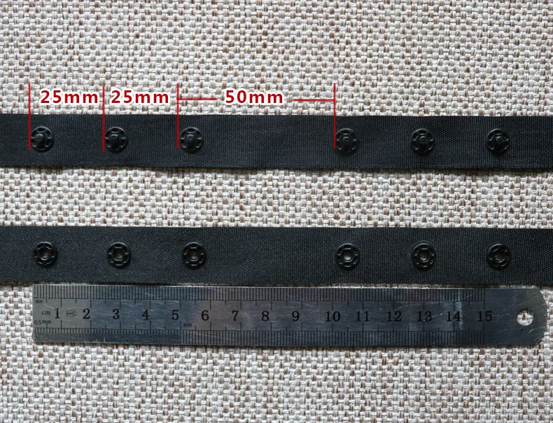 50Y оснастка ленты Пластиковые Пресс пряжки на лента для одежды палатки мешок аксессуары ленты оснастки ленты OEKO Tex stardand
