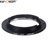 K&F CONCEPT Camera Lens Mount Adapter Ring fit For Nikon F AI Ai-S Lens+Infinity Focus On For Canon EOS EF Mount Camera Body ► Photo 2/6