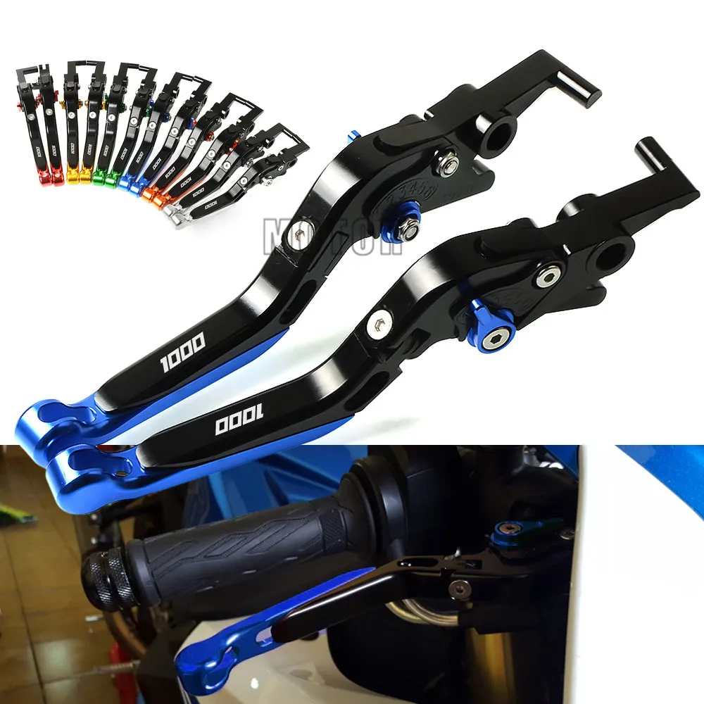 

For Suzuki GSXR1000 GSX1000R 2001-2020 GSXR GSX R 1000 CNC Motorcycle Adjustable Folding Extendable Fold Brake Clutch Levers