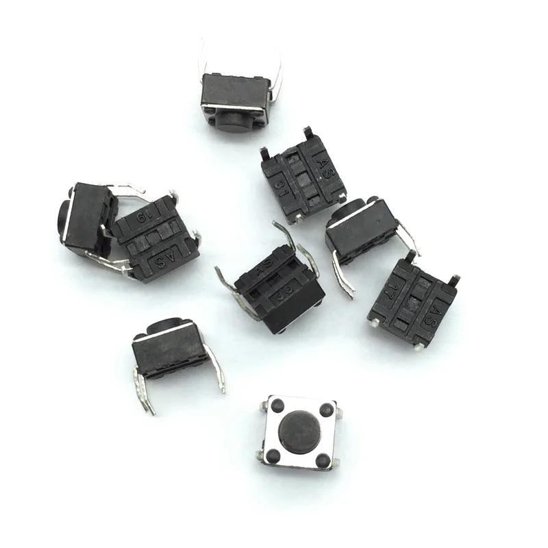 

1000 Pcs Micro Switch Small Household Electrical Appliances 4 Foot Switch Intelligent Home Appliance Push Button Switch Dc 12 V