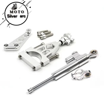 

Motorcycle CNC Damper Steering StabilizerLinear Reversed Safety Control+Bracket For Honda CB400 VTEC CB 400 1999 - 2012 2011 10