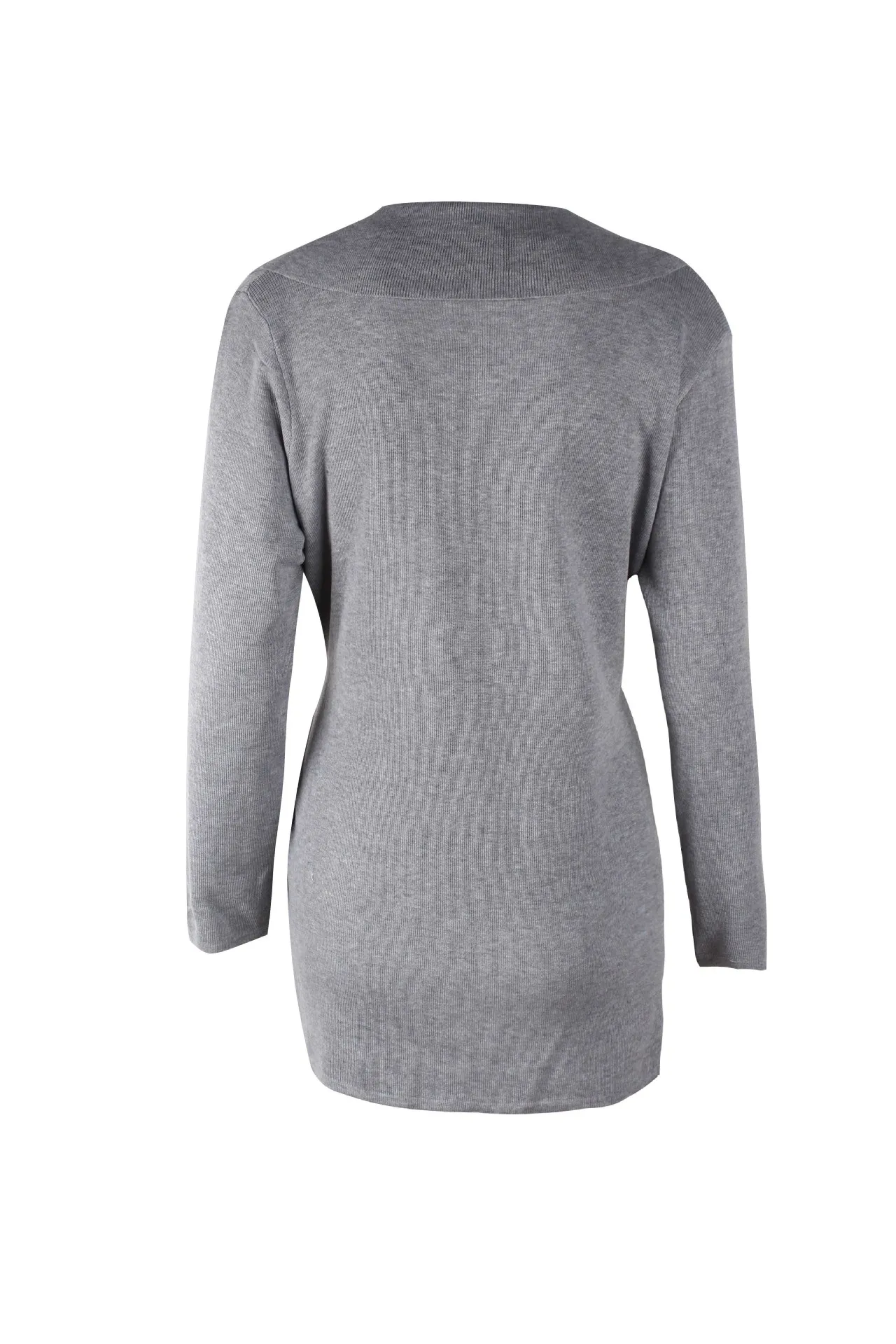 2018 Winter Lapel Sweater Women Jumper Knitted Cardigan Coat Soft Casual Sweater Pull Outerwear