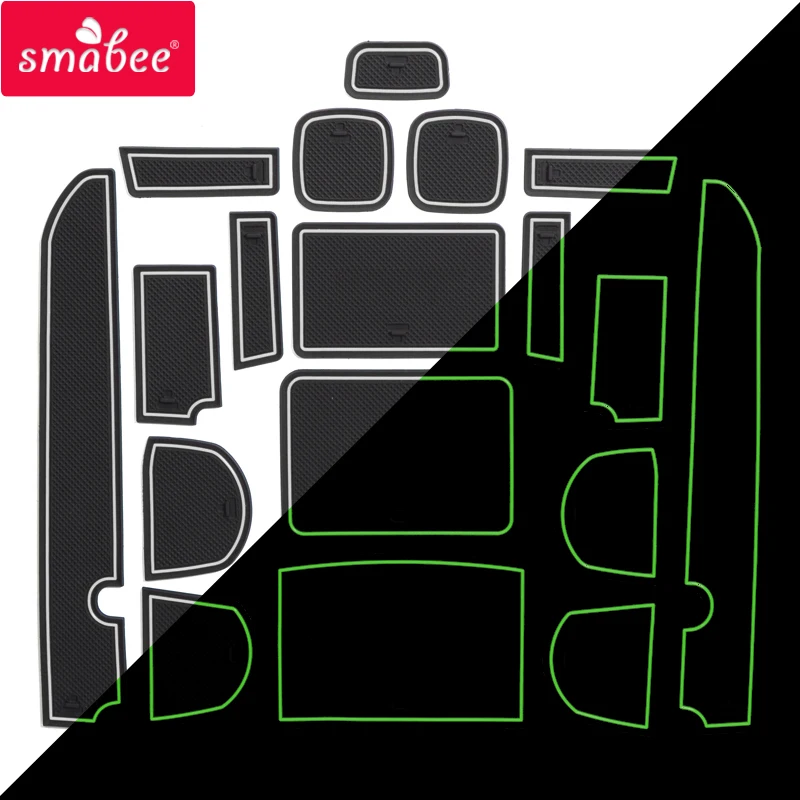 Нескользящие коврики smabee для NISSAN NAVARA D40 2008 2012 4DR 2009 2010 2011 18 шт.|pad pad|pads doorpad for cup |